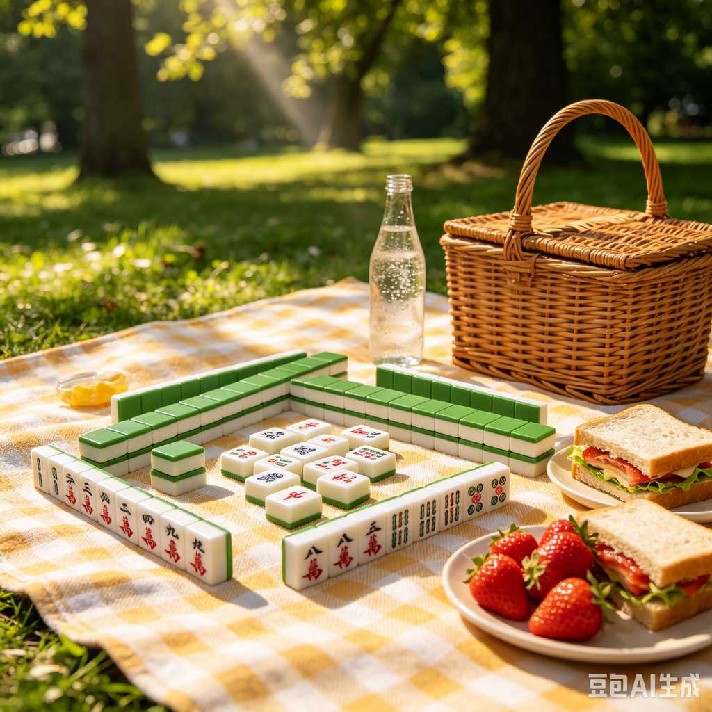 compact mahjong set for small home