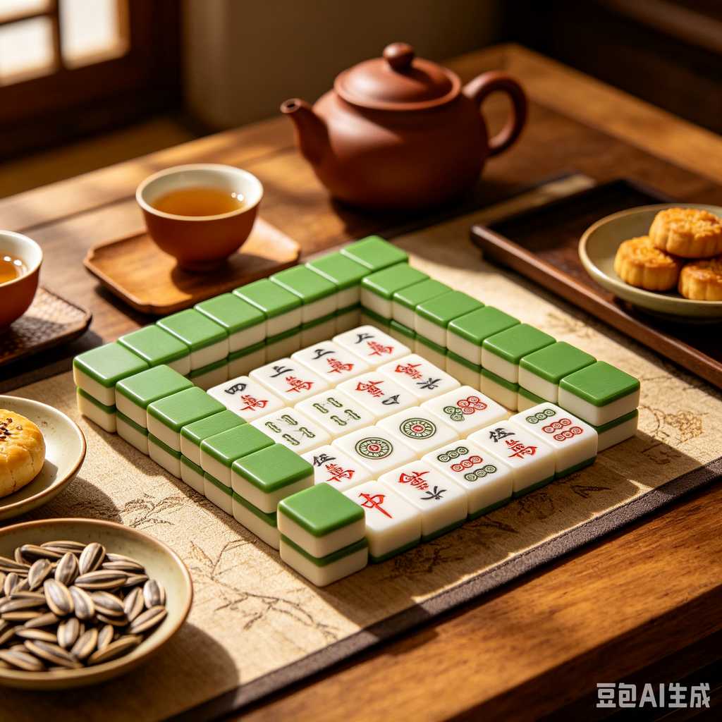 personalized souvenir mahjong set