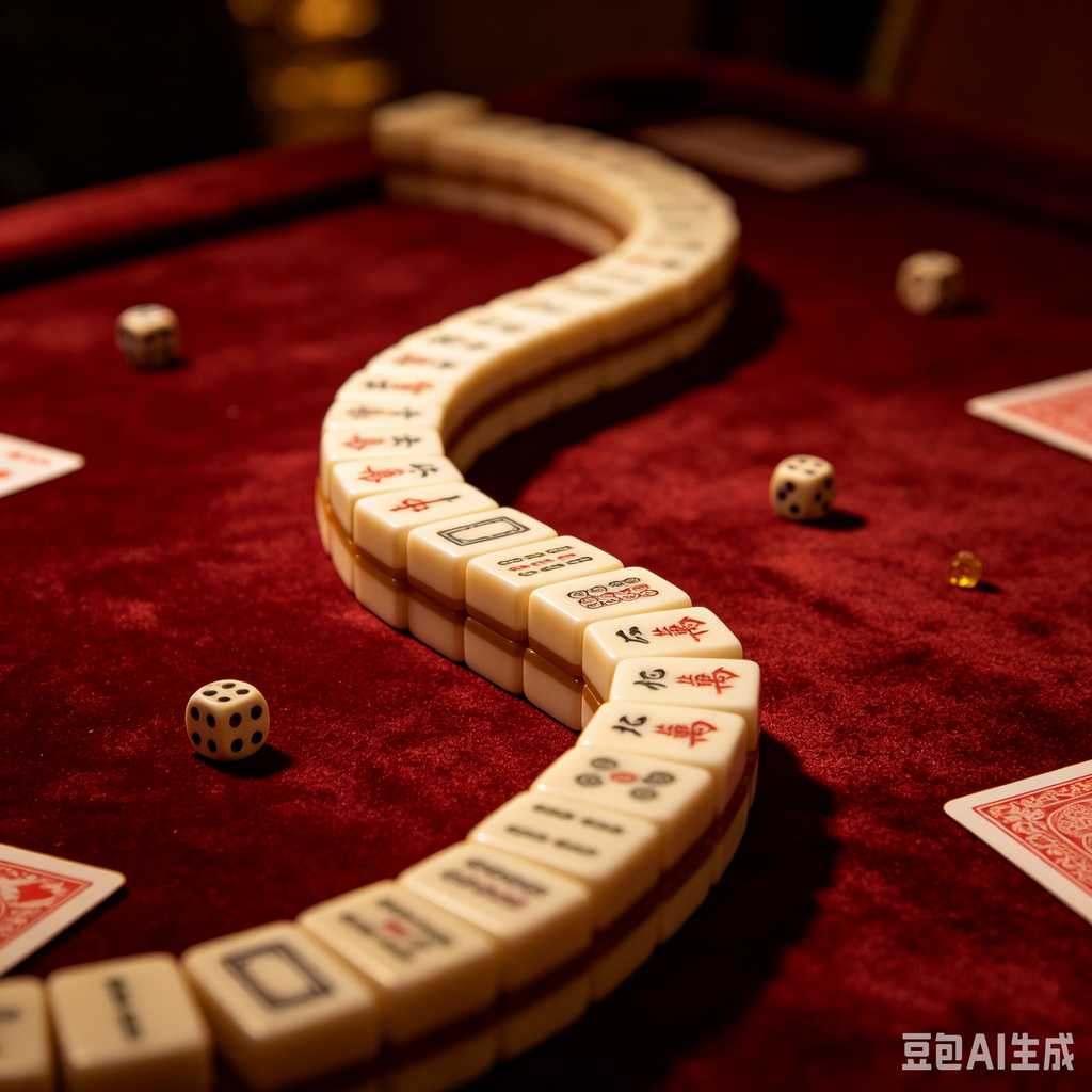 elegant text mahjong tiles